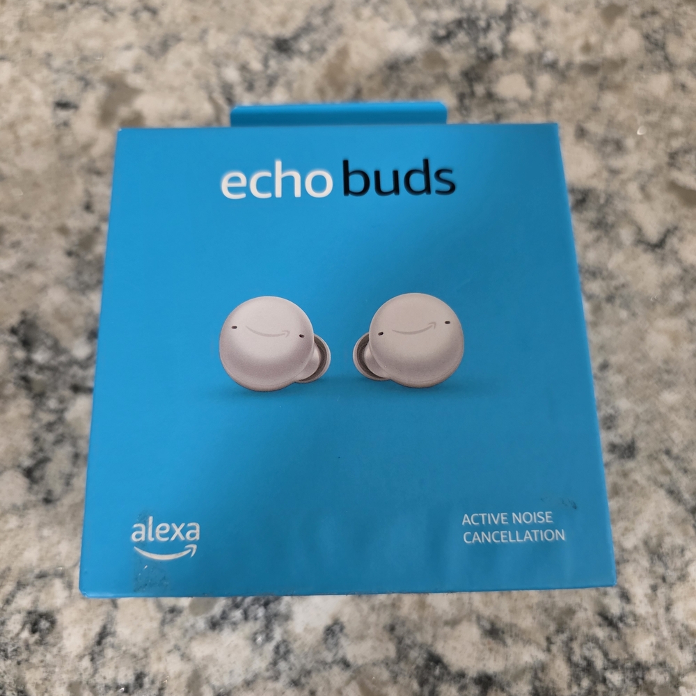Echo Buds Wireless Earbuds - White